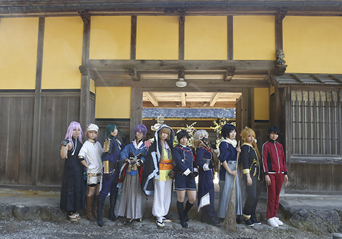 一棟貸し古民家,コスプレ,撮影