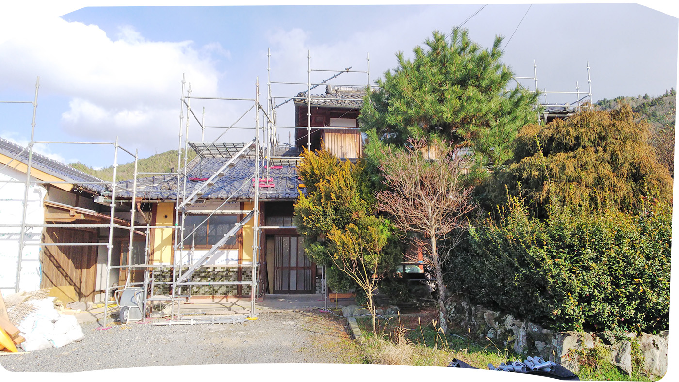 日本家屋再生工事