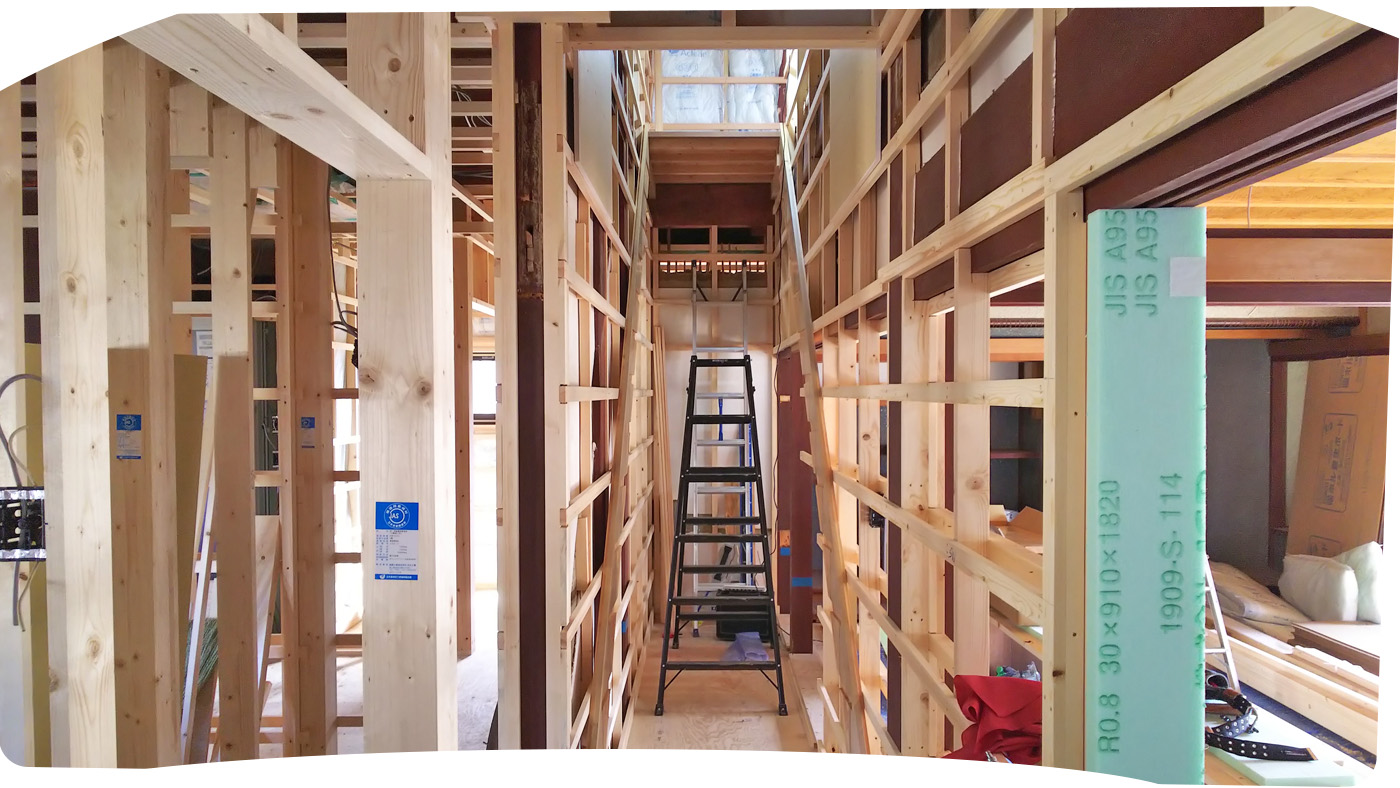 日本家屋再生工事