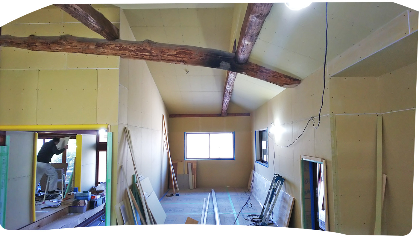 日本家屋再生工事