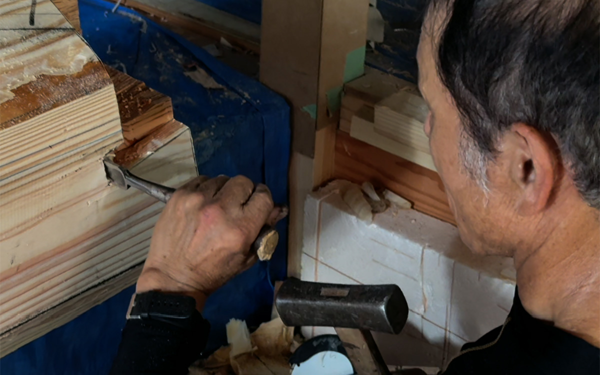 大工,かなづち,ノミ